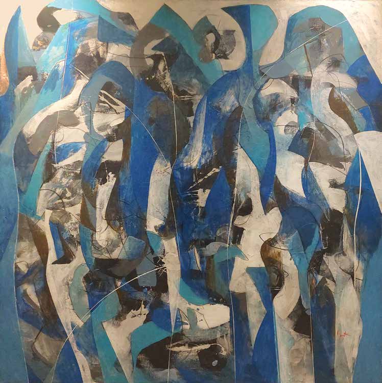 Abstracto V by Rodolfo López Ávila